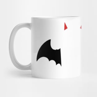 Bat shirt for halloween Mug